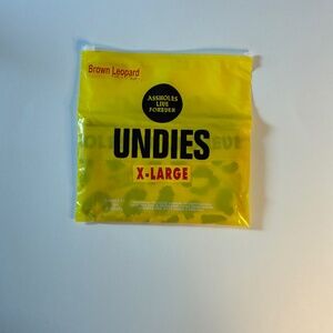 Assholes Live Forever Brown Leopard Women’s underwear